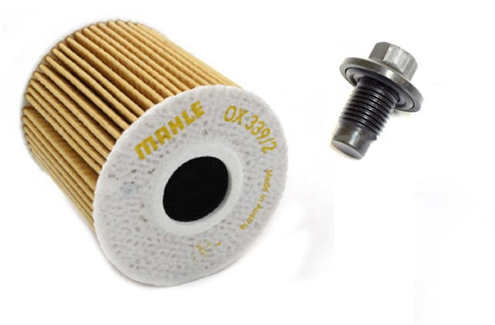 Mahle Oil Filter & Sump Plug for Defender Puma LR030778