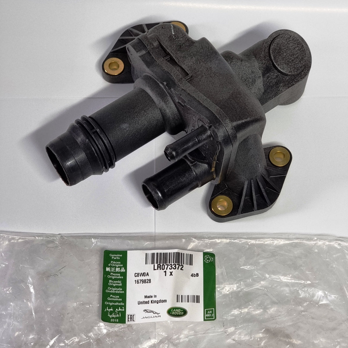 Genuine Land Rover TDV6 Water Outlet/Thermostat Housing Disco 3+4 Range Rover LR073372