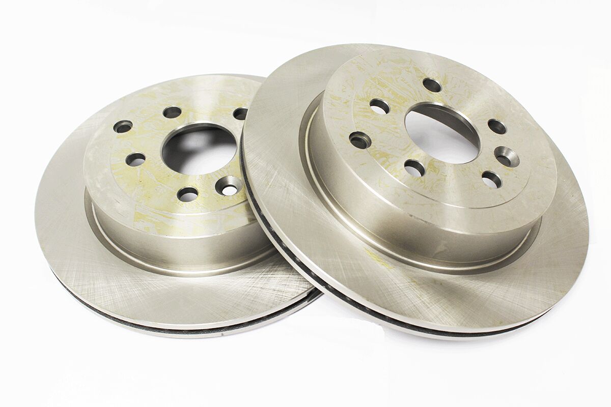 PAIR Vented Rear Brake Discs - Freelander 2 Petrol 6Cylinder LR001019 (Allmakes)