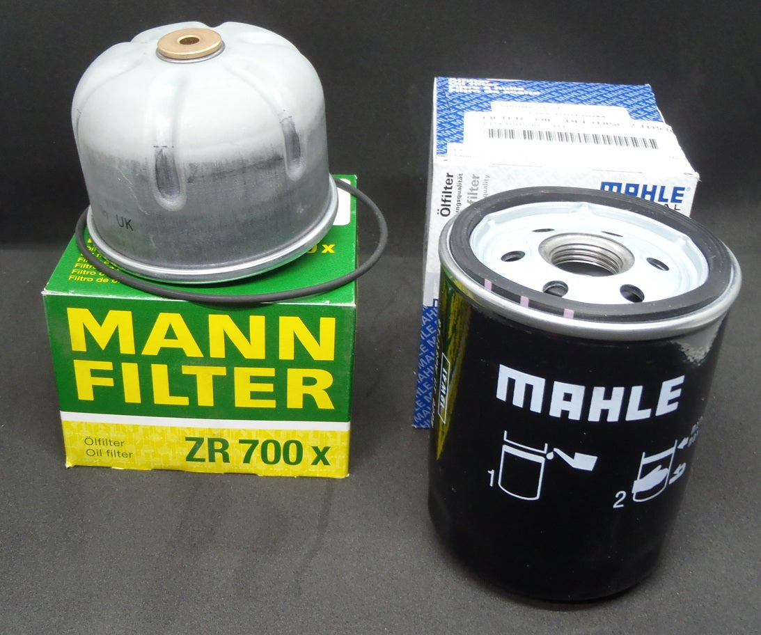 Pair of Land Rover TD5 Oil Filters (Centrifuge & Spin On) ERR6299 + LPX100590