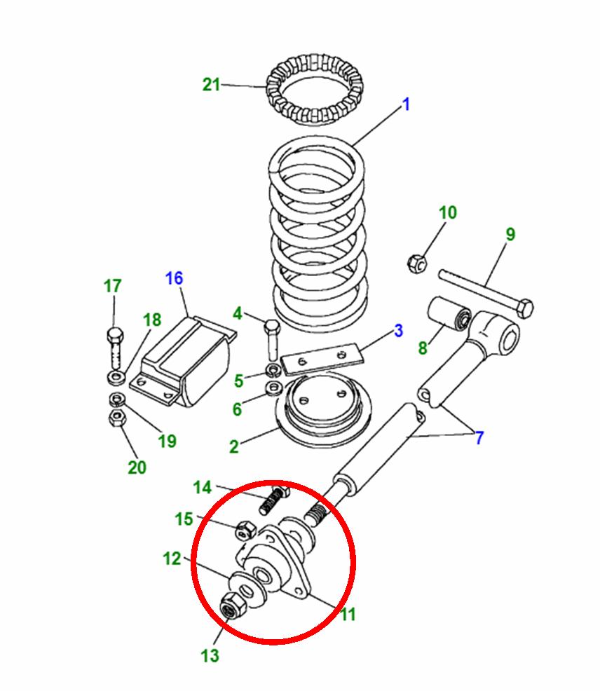 Nolathane Land Rover Trailing Arm to Chassis Defender Discovery NTC9027