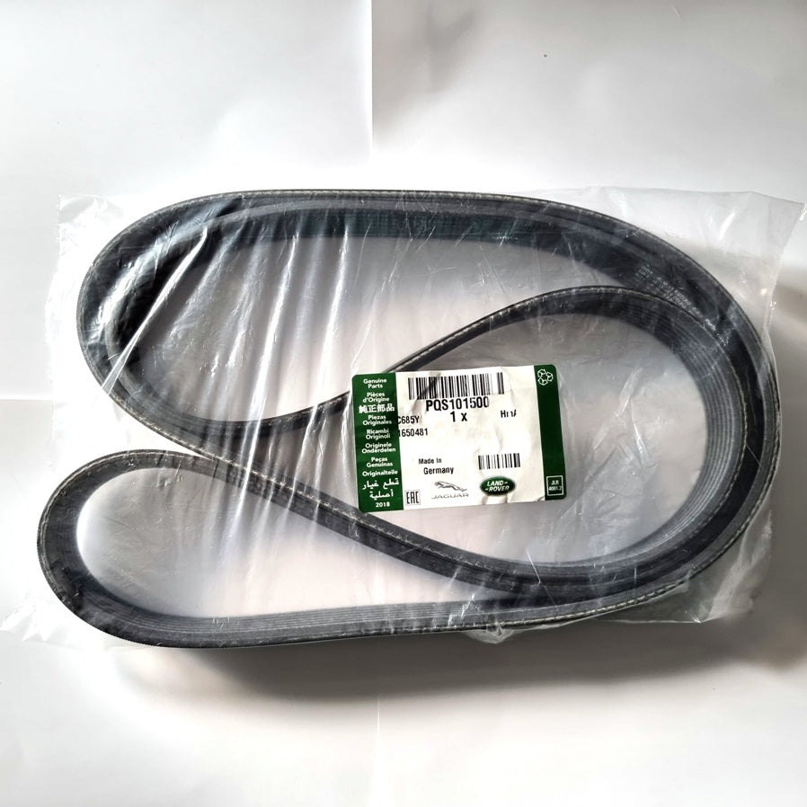 Drive Belt - Defender & Discovery 2 TD5 with No ACE (PQS101500)(Genuine Land Rover)