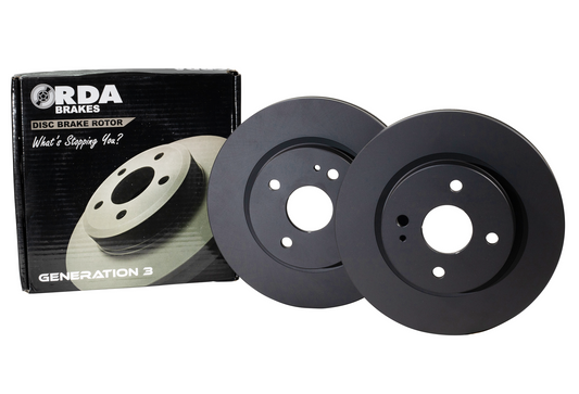 PAIR Rear Brake Discs - Defender 90 up to 2016 (LR017953)(RDA)